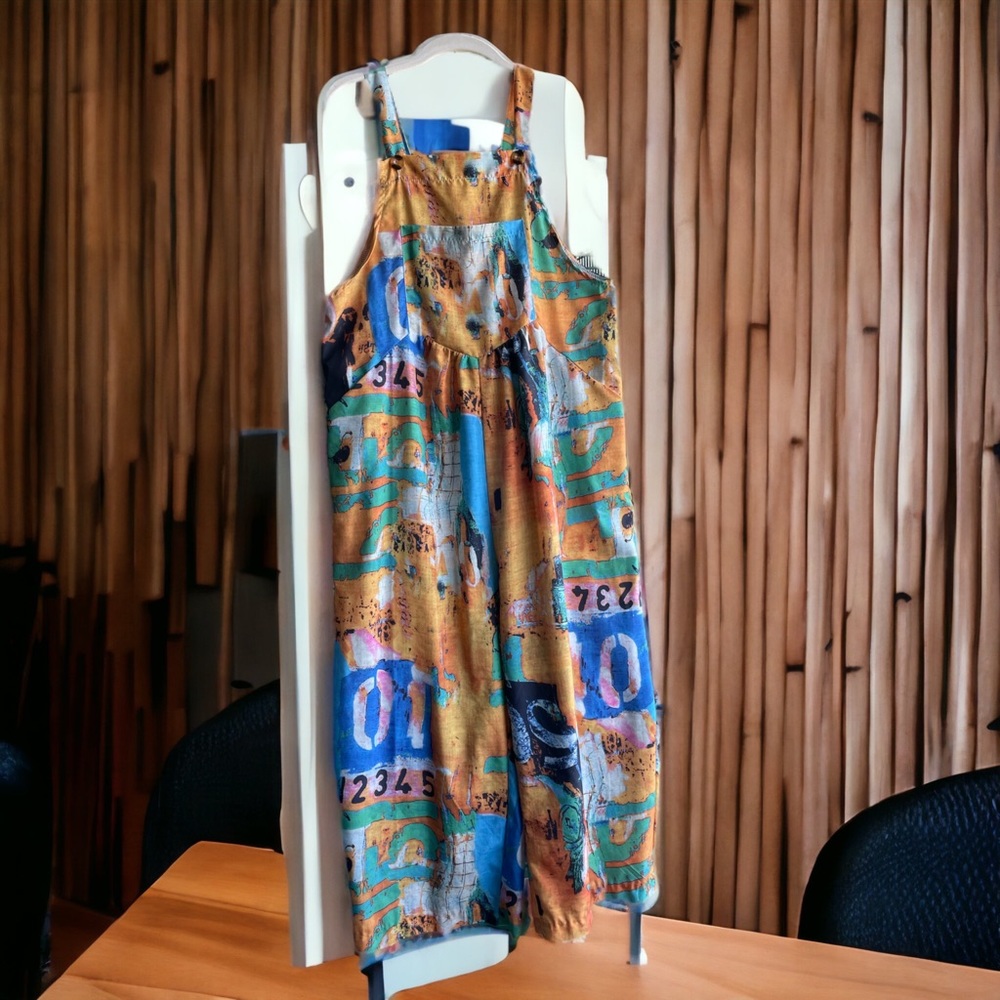 Geometrical design jumpsuit